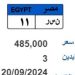 بسعر 450 ألف جنيه.. التزايد على لوحة سيارة مميزة ينتهي اليوم