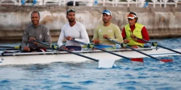 مصر تتوج بلقب بطولة أفريقيا للتجديف