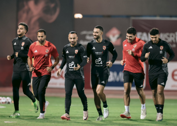 مران الأهلي| الفريق يواصل استعداداته لمباراة الاتحاد السكندري