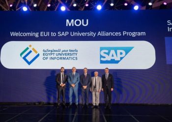 شركة SAP توقع اتفاقية تعاون مع جامعة مصر للمعلوماتية