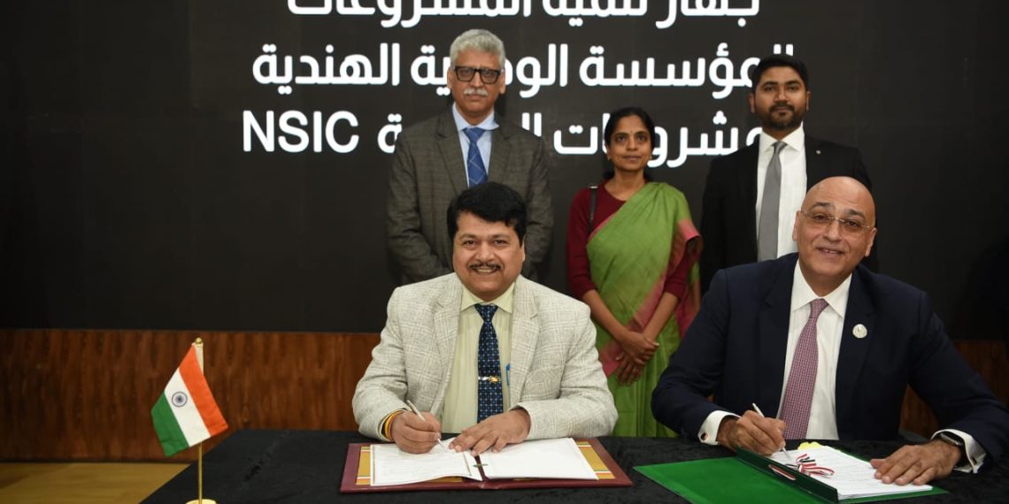 جهاز المشروعات يتعاون مع المؤسسة الوطنية الهندية للصناعات الصغيرة