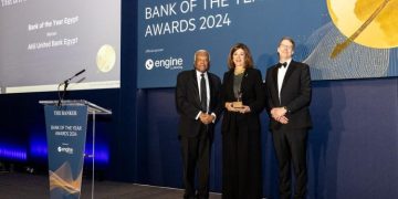 البنك الأهلي المتحد مصر يفوز بجائزة بنك العام 2024 من ذا بانكر