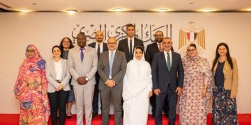 المركزي يستضيف وفدًا من نظيره الموريتاني للتعرف على التجربة المصرية في نشر الثقافة المالية