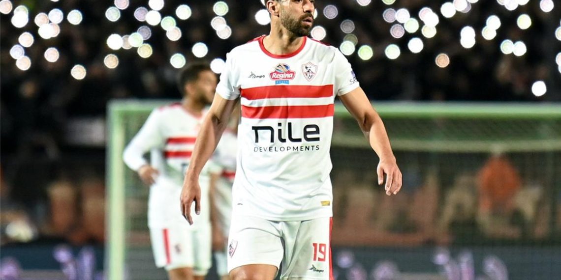 عبدالله السعيد مهدد بالغياب عن مباراة الزمالك وسيراميكا بسبب الإصابة