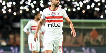عبدالله السعيد مهدد بالغياب عن مباراة الزمالك وسيراميكا بسبب الإصابة