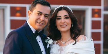 مشاهد من زفاف الإعلامية ريهام عياد بحضور نجوم الفن