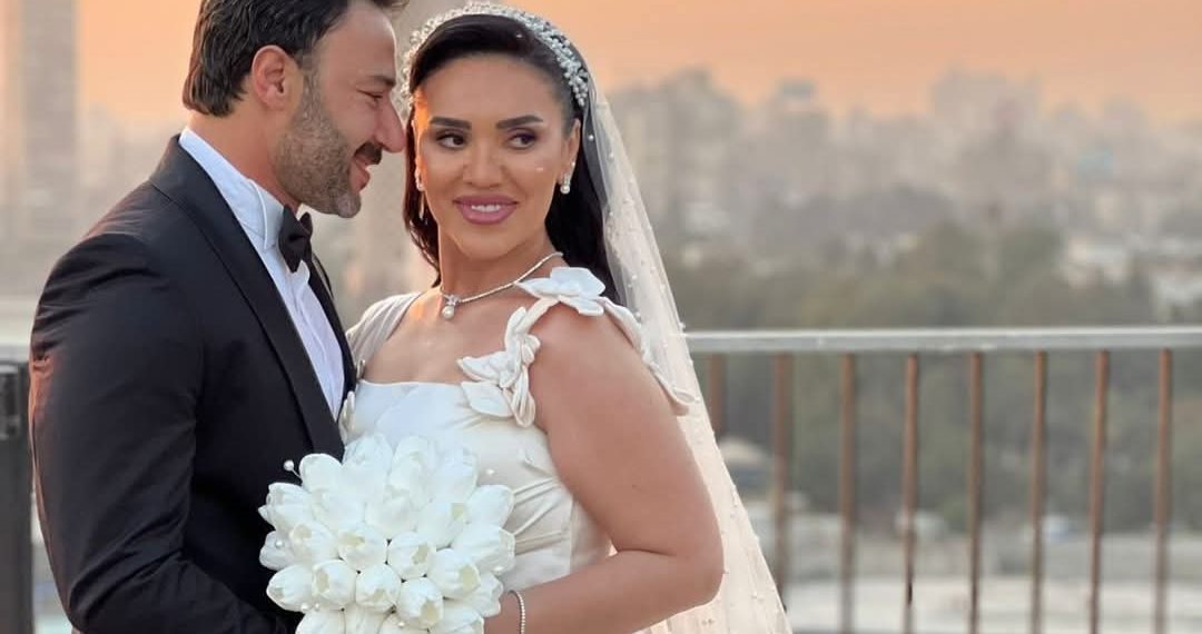 بالصور..حفل زفاف مي فاروق ومحمد العمروسي