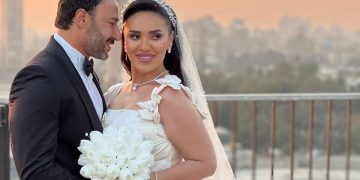 بالصور..حفل زفاف مي فاروق ومحمد العمروسي