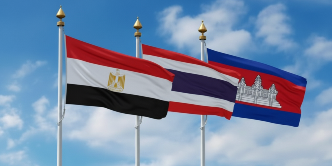 مصر ترحب باتفاق وقف إطلاق النار بين تايلاند وكمبوديا