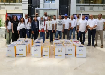 البنك الأهلي الكويتي – مصر يزور مستشفى أهل مصر دعمًا لمبادرة “صحتك أمانة”