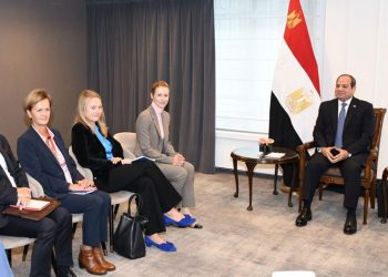 السيسي يلتقي ممثلة الاتحاد الأوروبي في بروكسل ويؤكد على الشراكة الاستراتيجية