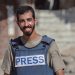 استشهاد الصحفي الفلسطيني صالح الجعفراوي خلال تغطية ميدانية في غزة