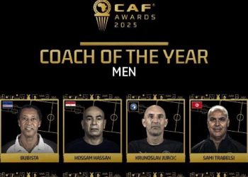 كاف يعلن قائمة مدربي العام.. يورتشيتش وحسام حسن والركراكي أبرز الأسماء