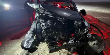 حادث مروع للفنان إسماعيل الليثي على الطريق الصحراوي