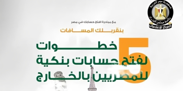 مبادرة “افتح حسابك في مصر” تتيح للمصريين بالخارج فتح حسابات بنكية عبر السفارات والقنصليات