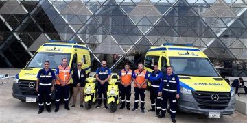 خالد عبدالغفار يتابع الخطة الشاملة للتأمين الطبي لاحتفالية افتتاح المتحف المصري الكبير