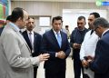 وزير الشباب والرياضة يطمئن على الحالة الصحية للزملاء مصابي حادث انقلاب ميني باص بطريق العاصمة الإدارية