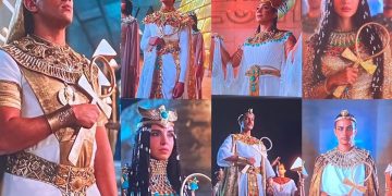 بإطلالات فرعونية ..أحمد مالك وغزي وسلمى أبو ضيف وهدى المفتي يلفتون الأنظار في افتتاح المتحف المصري الكبير