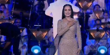 الفنانة شريهان تقدم حفل افتتاح المتحف المصرى الكبير