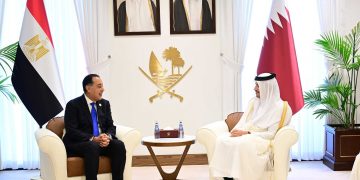 الشيخ محمد بن عبد الرحمن آل ثاني يؤكد دعم قطر للعلاقات الثنائية مع مصر