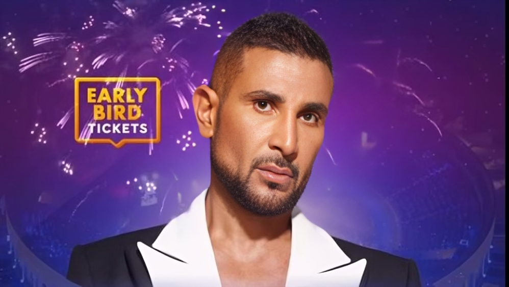 أحمد سعد يحيي حفلاً غنائيًا كبيرًا في الشارقة ليلة رأس السنة 2025