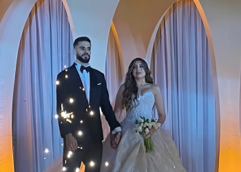 بالصور | لقطات من حفل زفاف نجم الزمالك محمود بنتايج على ابنة أحمد سليمان عضو مجلس إدارة القلعة البيضاء