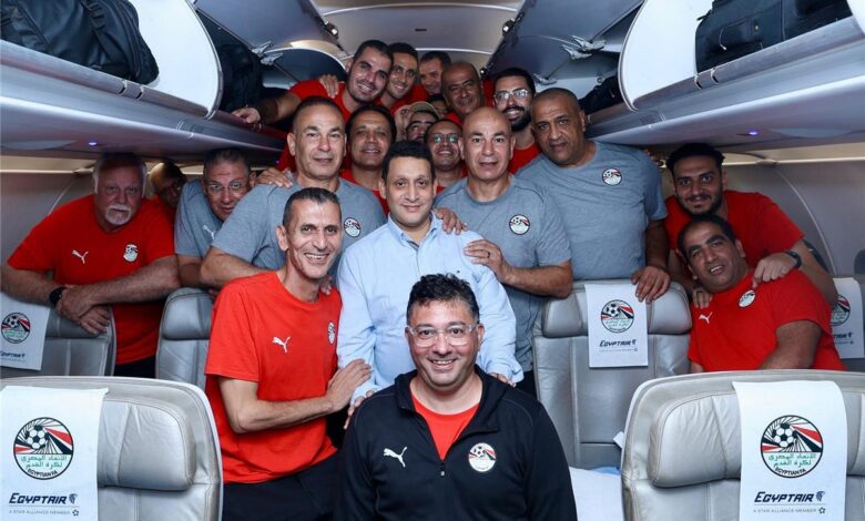 بعثة منتخب مصر تطير إلى المغرب استعدادًا لكأس الأمم الإفريقية