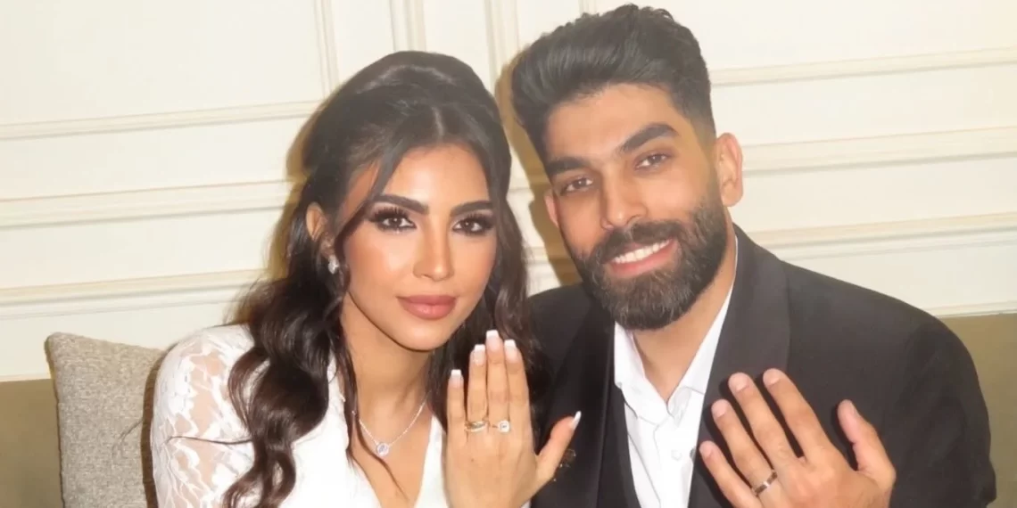 سامر أبو طالب يحتفل بعقد قرانه على هبة زكريا